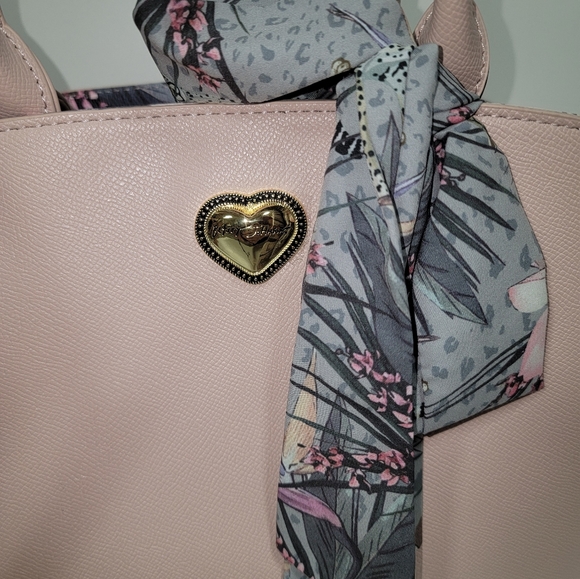 BETSEY JOHNSON Triple Compartment Satchel with Scarf - Picture 3 of 16